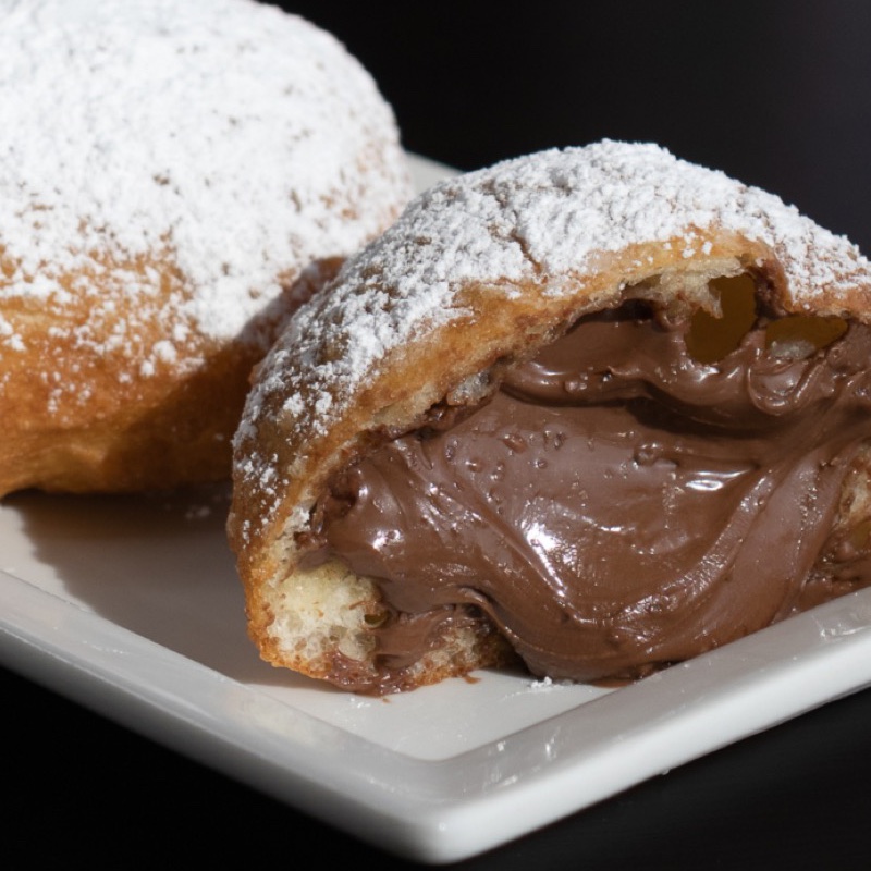 Armenian Nutella Donut (Ponchik)