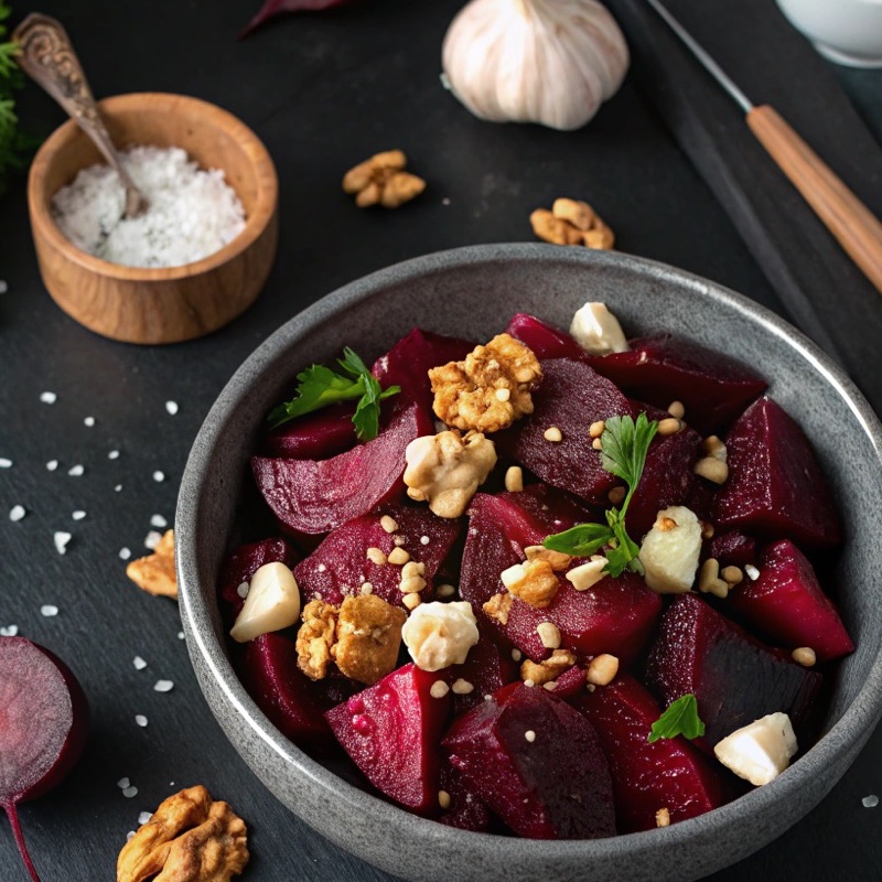Beetroot Walnut Salad