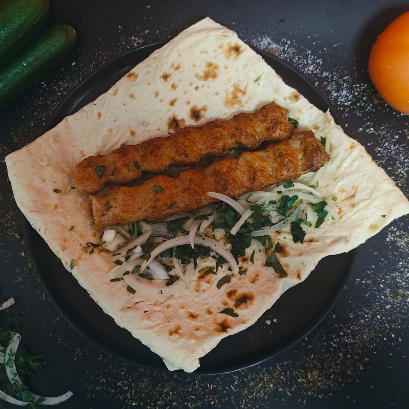 Chicken Lule Kebob Wrap