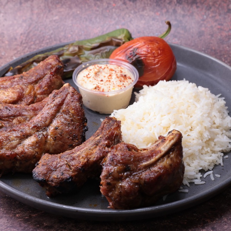 Pork Ribs BBQ Plate